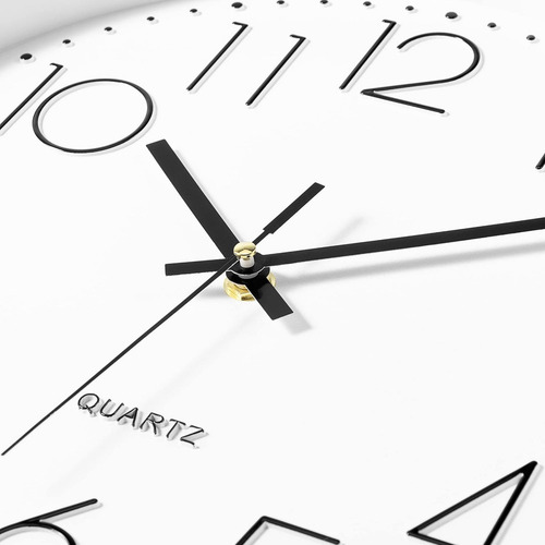 Reloj De Pared Foxtop, Analogico, Silencioso, Moderno, 12...