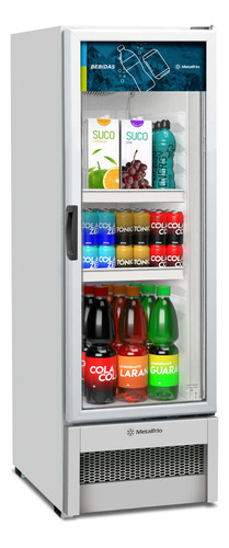 Geladeira Expositora Refrigerador Slim Metalfrio Vb25r Vb25