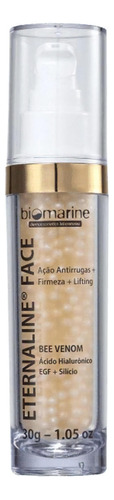 Eternaline Face Sérum Anti-idade 30g Biomarine Momento de aplicação Dia/Noite Tipo de pele Todo tipo de pele