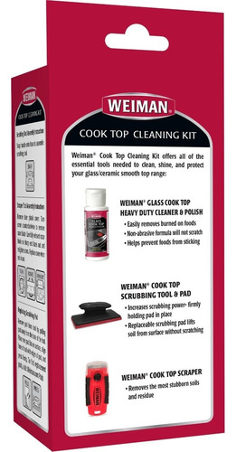 Kit Completo Weiman De Limpiador Y Pulidor Para Cocinero