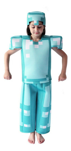 Kids Minecraft Cosplay Costumes For Halloween