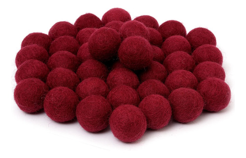 Pompones De Fieltro Glaciart One Felt Con Bolas De Lana, 40