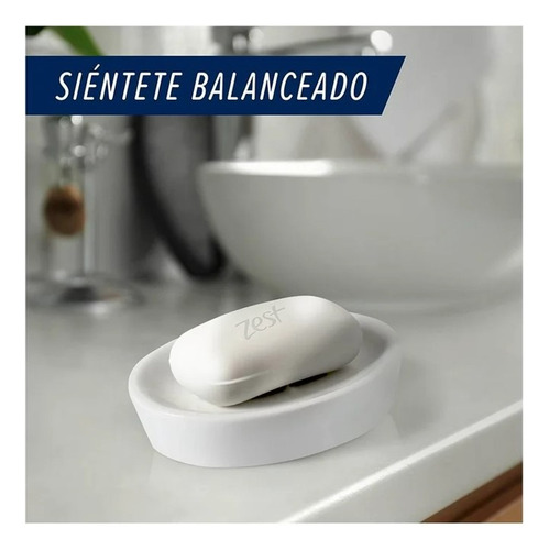 Jabón Zest Barra Neutro Suave 135g 8 Piezas **