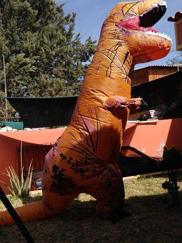 Imagen 5 de 6 de Disfraz De Dinosaurio Inflable