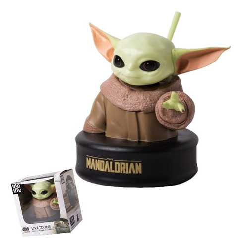 Vaso 3d Grogu Star Wars Baby Yoda Big Life Disney Oficial 