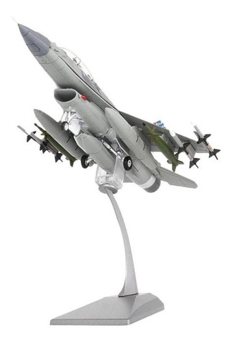 Jet De Guerra De Combate, Mxmfr-001, 1:72, 21x14.5x16cm, Met Color Gris