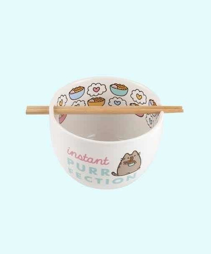 Pusheen Cat Instant Purrfection Ramen Bowl Enesco Original Varios Colores