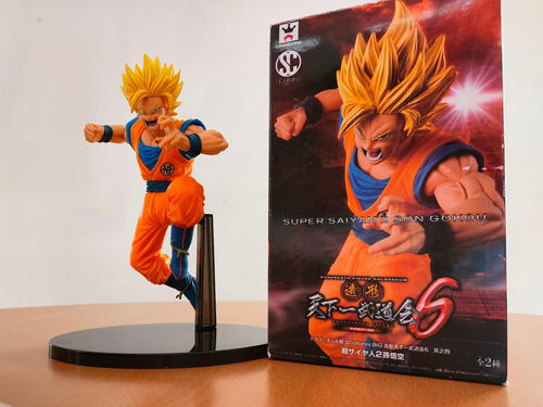 Figura Banpresto Dragón Ball Goku Ssj Ataque Scultures 