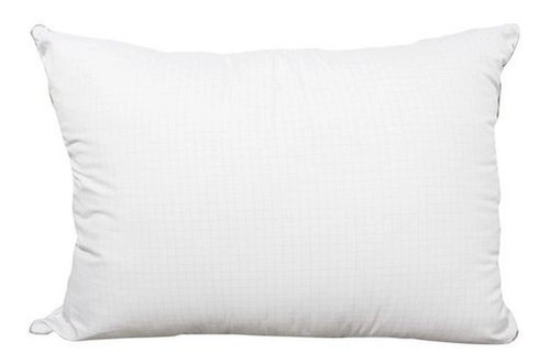 Travesseiro Peletizado Com Fio De Carbono Antistress 50x70cm Cor Branco