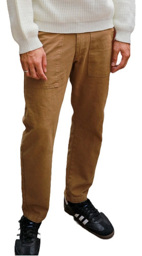 Pantalón De Gabardina Recto Hombre Cenidor Aligned 