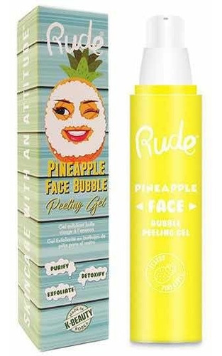 Pineapple Face Bubble Peeling Gel