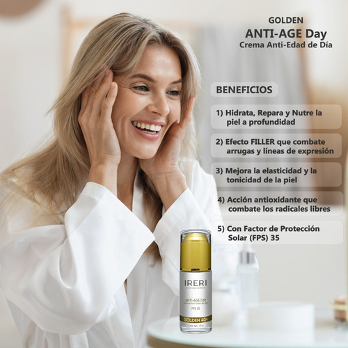 Imagen 8 de 10 de Rutina Skin Care Facial Limpieza + Antiedad Para Piel Madura