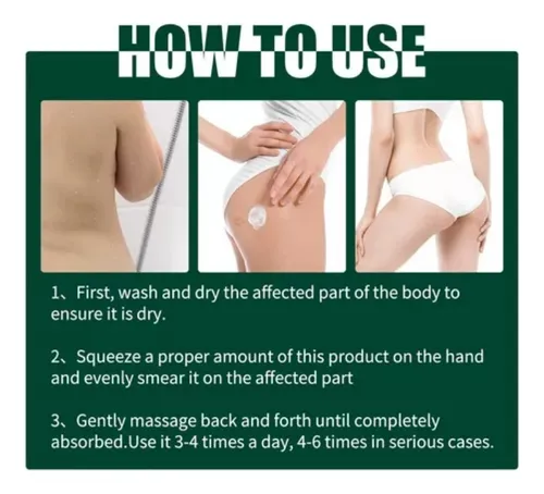 3×crema Para Granos En Gluteos, Tratamiento Limpieza