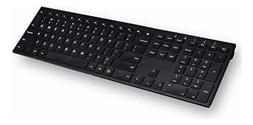 Teclado Inalambrico Recargable, Cimetech 2.4ghz Teclado Inal