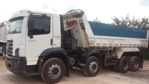 Vw 24280 Bi Trucado Basculante 2014 Único Dono