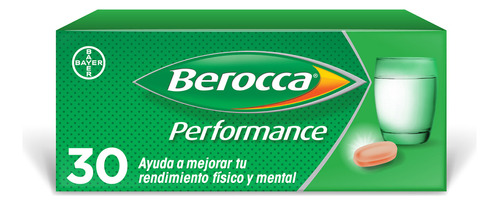 Multivitaminico Berocca Performance 30 Comprimidos Laqueados Sabor Neutro