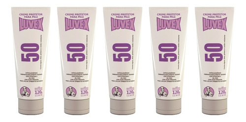 Creme Protetor Luvex 50 10 Em 1 Ca 38199 Kit Com 5 Unidades