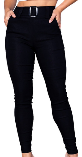 Calça Feminina Elastano Premium Moda Lycra Skinny Blogueira