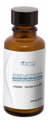 Peeling Acido Láctico 30% 50 Ml