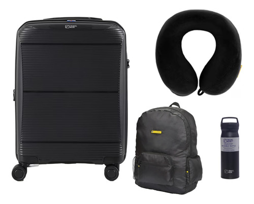 Maleta Carry On 20 Pulgadas Combo Expandible Polipropileno