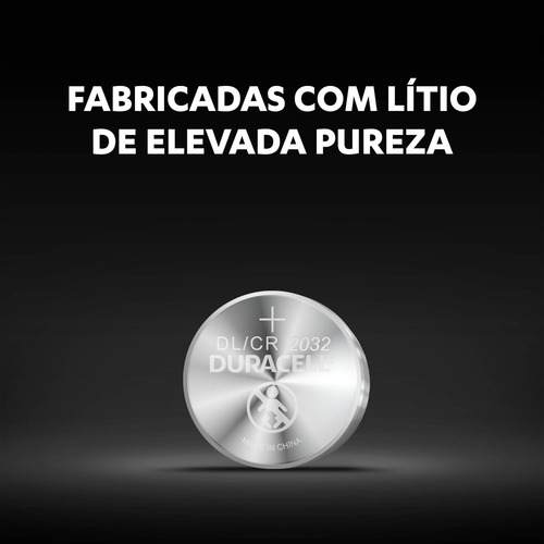 Pilha Bateria Lithium Moeda Cr2032 3v - 5 Unidades alcalina Original