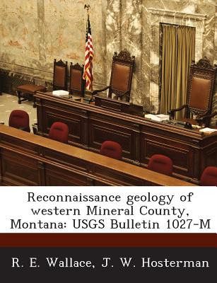 Libro Reconnaissance Geology Of Western Mineral County, M...