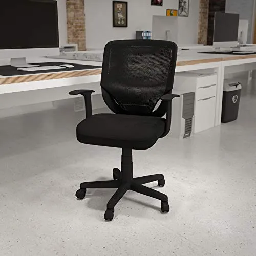 Muebles Flash Howard Respaldo Medio Silla De Oficina Con Asi