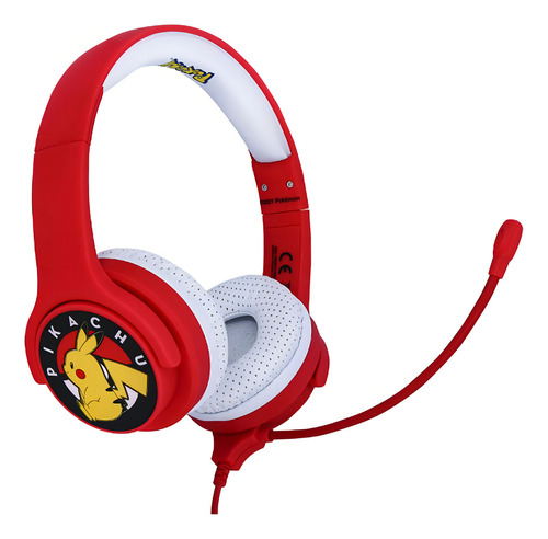 Pokemon Study Headphones W Boom Mic
