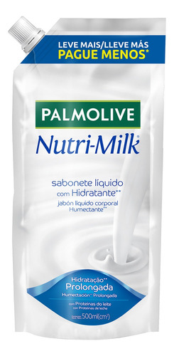 Sabonete Líquido Para As Mãos Palmolive Nutri-milk 500ml