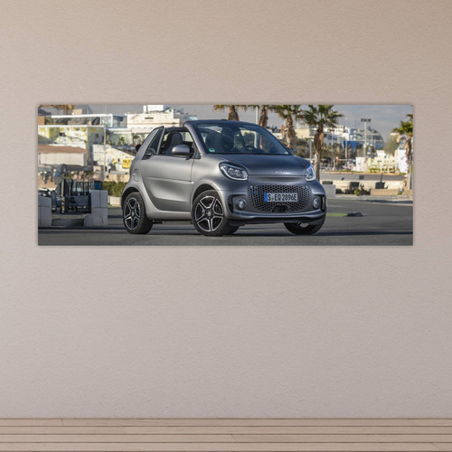 Cuadro 30x80cm Auto 2020 Smart Eq Fortwo Cabrio 175