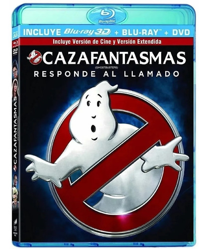 Cazafantasmas - Versión Extendida 3d + Blu-ray + Dvd