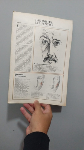 4 Fasciculos Revista Dibujo Y Diseño: Rostro Manos Plantas.. (Usado)