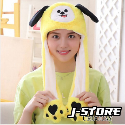 Gorro De Bt21 Bts Chimmy Jimin Kpop K-pop Mueve Las Orejas