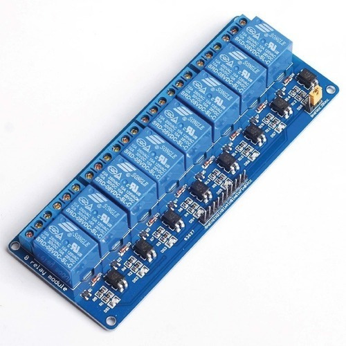 Rele Relay 5v 8 Canales 240v 10a Arduino Raspberry (100-082)