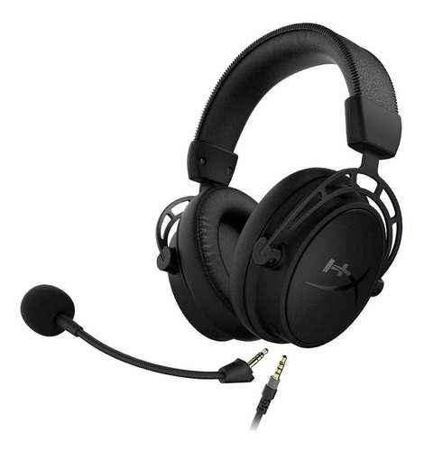 Imagen 6 de 7 de Audífonos Gamer Hyperx Cloud Alpha S Negro - 7.1 Surround -