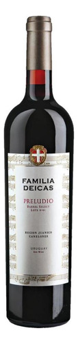 Vinho Uruguaio Familia Deicas Preludio Tinto 750ml