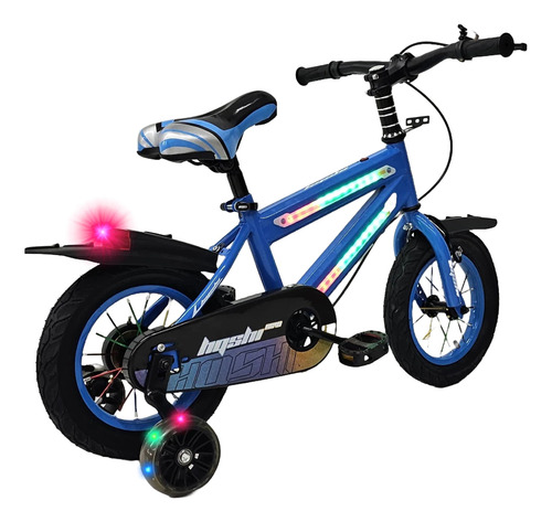 Bicicleta Infantil Aro 12 Com Luzes Led E Design Premium!