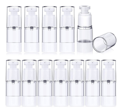 . Bomba De Creme Airless Cosmetics Recarregável, 10