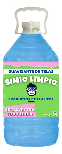 Suavisante De Telas 5 Litros Simio Limpio