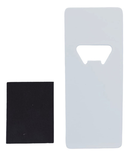 70 Destapador Rectangular Sublimable Blanks Sublimación Imán