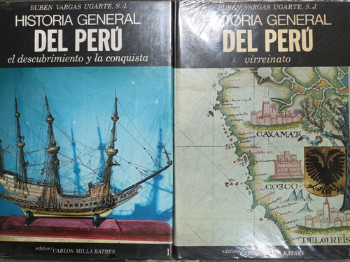 Historia Del Perú Colección Completa De Ruben Vargas Ugarte
