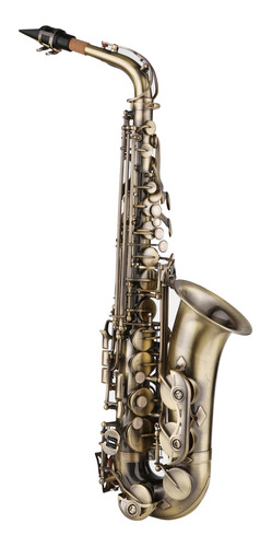 Saxofonista Estilo Saxofón Alto Vintage En Mi Bemol Para