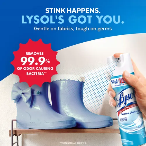 Spray Desinfectante Lysol Household Cleaning 560 Ml Crisp Li