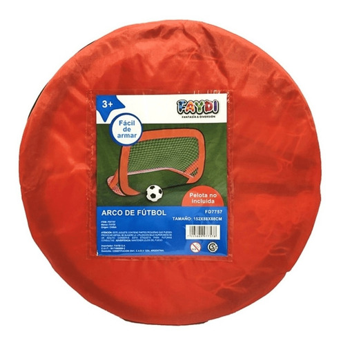 Arco Futbol Autoarmable Faydi Fd7757 Cachavacha