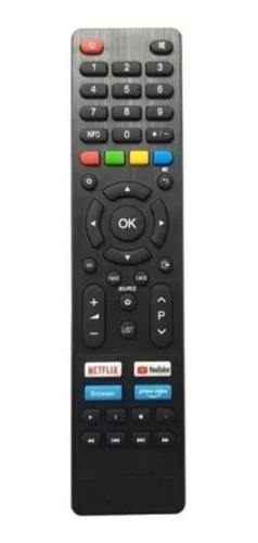 Control Remoto Para Tv Aiwa Smart Tv Modelo: Aw43b4sf