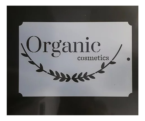 Camila - Stencil Organic 20 X 30cm - Ca102