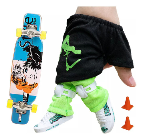 Toe Skate Con Kit De Herramientas Y Ropas Para Calcetines