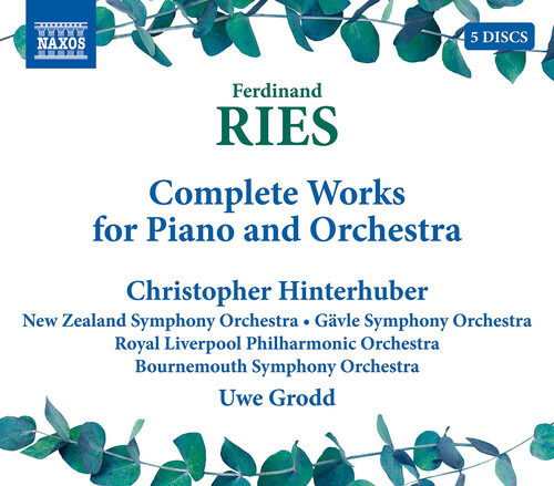 Cd De Obras Completas Para Piano De Ries/hinterhuber/bournem