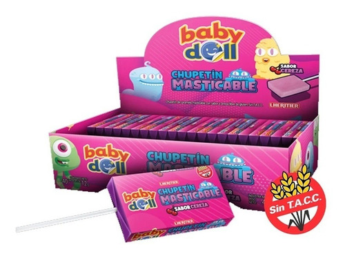 Baby Doll chupetin masticable con 40 unidades