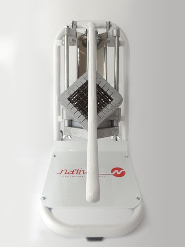 Imagen 2 de 5 de Corta Papas Baston Industrial Incluye 3 Cuchillas Nativa